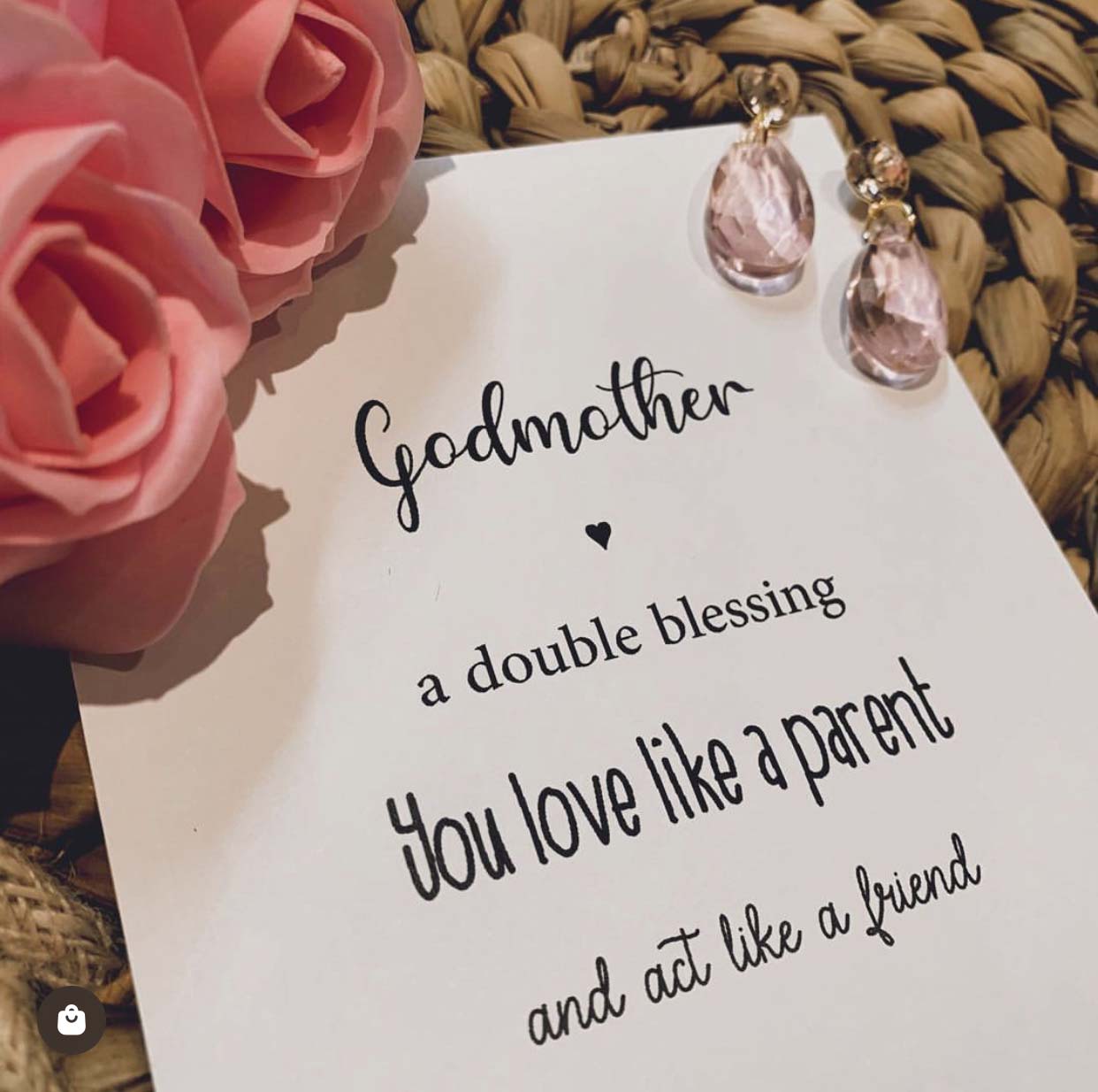 geschenkbox godmother