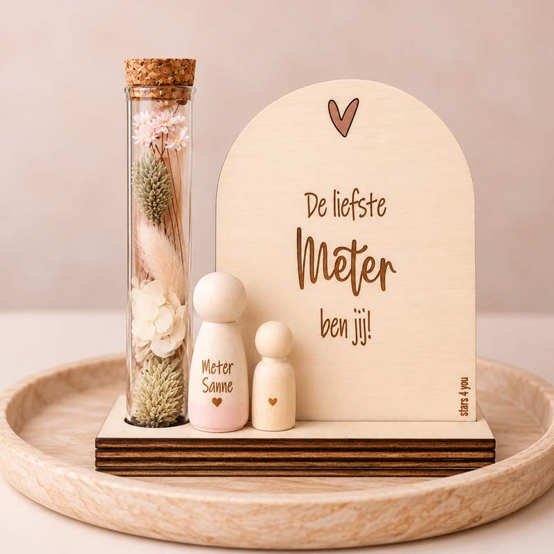 liefste meter houten cadeauplankje